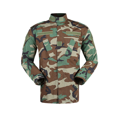 গুণ  TC 65/35 Military Tactical Wear Breathable Camouflage Army Uniforms কারখানা