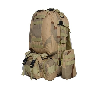 গুণ  40L - 50L Military Tactical Backpack Camouflage Army Molle Rucksack কারখানা