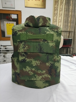 NIJ IIIA/III/IV সুরক্ষা নরম ট্রমা প্যাড সহ নাইলন সামরিক কৌশলগত বুলেটপ্রুফ জ্যাকেট